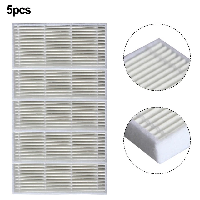 Vervangende Onderdelen voor Blaupunkt BLUEBOT XSMART BPK-VCBB1XS Stofzuiger (1 Rolborstel, 2 Filters, 4 Zijborstels