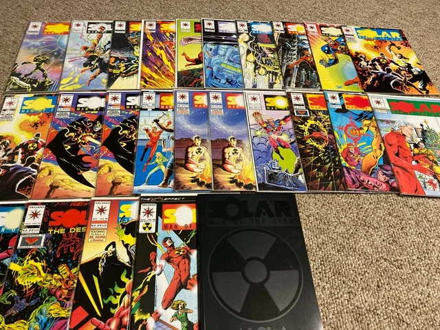 Solar Man of the Atom Lot of 25 Comics (Valiant Comics)