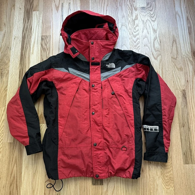 MEN'S VINTAGE THE North Face Extreme Light Red Black Color Block Ski