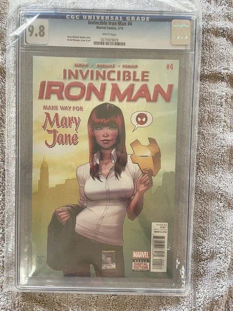 Invincible Iron Man #4 2016 CGC 9.8