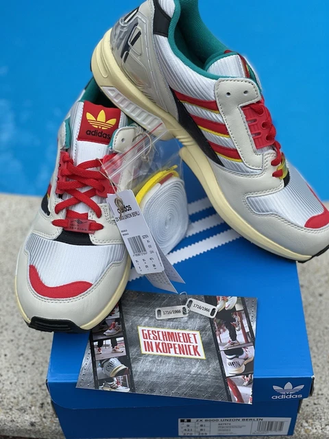 Adidas ZX 8000 UNION BERLIN Limited Edition No. 1716/1966, EUR 42 2/3 3
