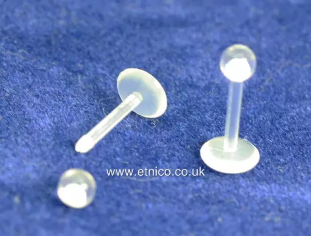 LABRET  PMFK Retainers           -   Lip -  1.2MM        Threaded Top