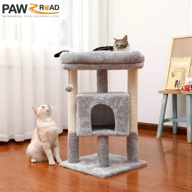 PAWZ Road Cat Tree Scratching Post Scratcher Tower Condo House Furniture Bed72cm