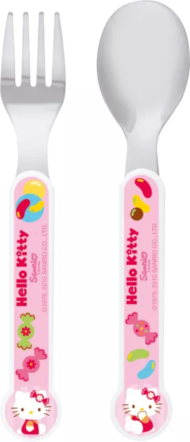 Besteckset 2tlg.  Hello Kitty "Jelly Beans" -- NEU --  Kinderbesteck