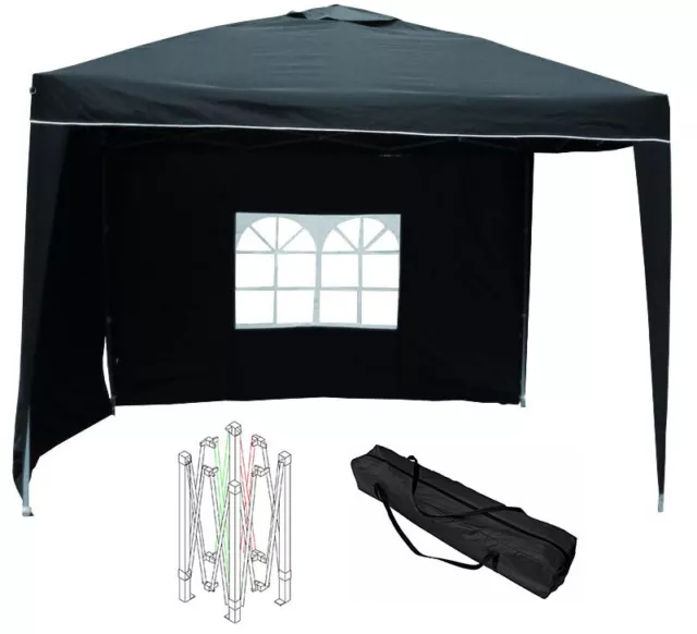 Alu Faltpavillon 3x3m Gartenpavillon Gartenzelt Partyzelt Wasserdicht Farbwahl