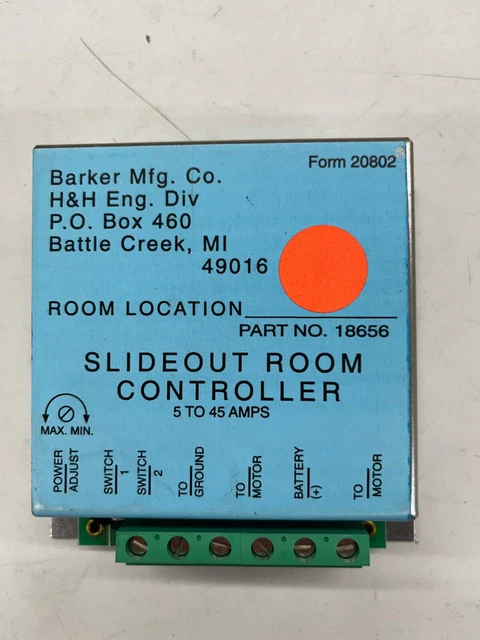 Barker Slide Out Controller - 20672 - Full Kit