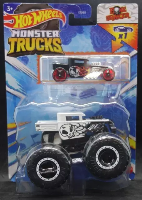 Hot Wheels Monster Trucks - Arena Smashers Bone Shaker Ultimate Crush Yard