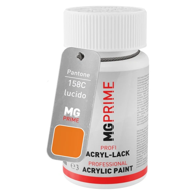 Pantone 158C Orange lucido Stilo di ritocco da 50 ml ad asciugatura rapida