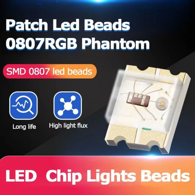 ad emissione luminosa LED SMD Perline della lampada di illuminazione 0807 RGB