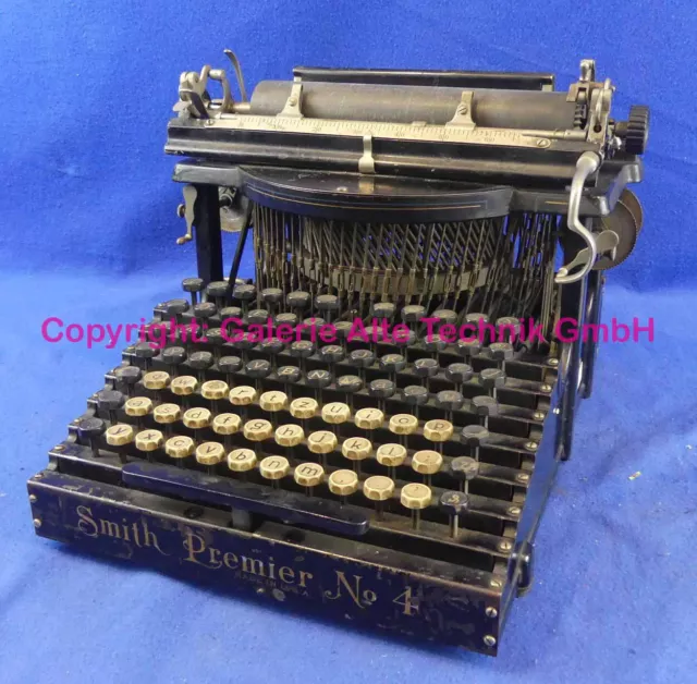 Smithpremier Schreibmaschine Modell 4   Nr. 29013 - Samlg. Franken - 2799