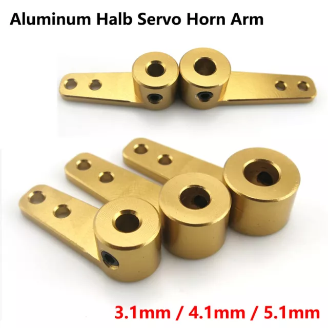 Halb Servo Horn Arm Aluminum Lenkarm Ruder Pinne Arm für RC Modell Auto Schiff