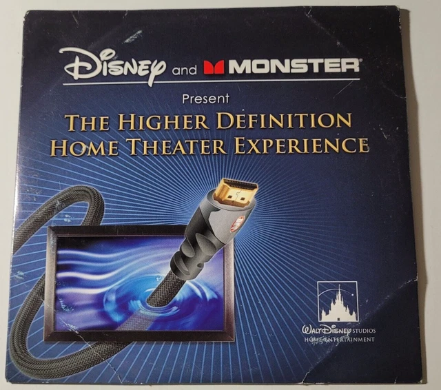 Disney and Monster presents The Higher Definition Home Theater Experience DVD