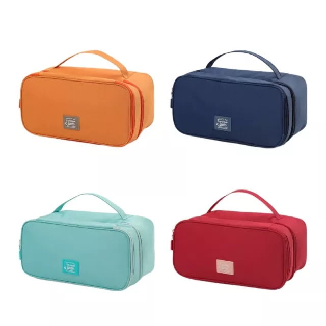 BRA BAGS DOUBLE Layer Underwear Organize Storage Bag Portable Bra Packing  Cube $19.45 - PicClick AU