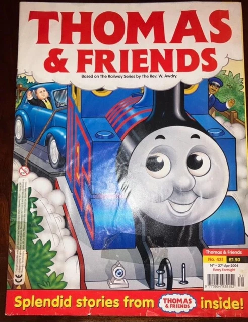 THOMAS THE TANK Engine magazine No 431 April 2004 rare item £21.52 ...