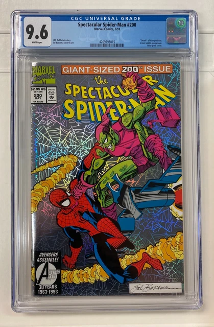 Spectacular Spider-Man #200 Marvel 1993 CGC 9.6 WHITE Pages