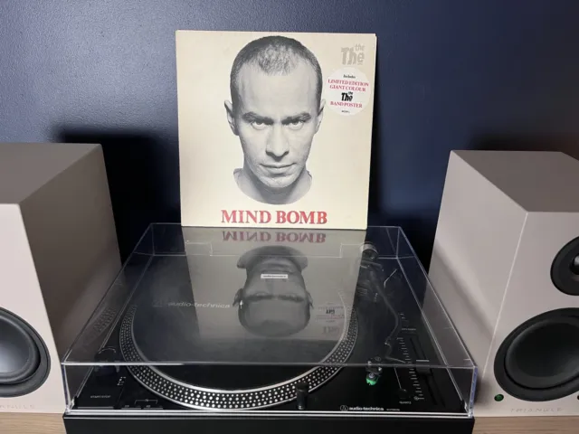 The The Mind Bomb Vinyl UK 1989 1st Press A1/B3 LP & Poster Ltd Edition VG+/VG