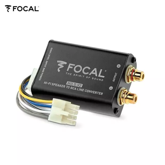 Focal HILO-V3 Alto Low Adattatore Convertitore di Segnale Impedenza Simulazione