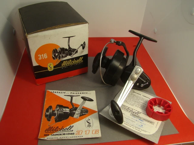 Moulinet Mitchell 316 D’occasion – état Tip Top, Avec Sa Boîte Et La Notice !