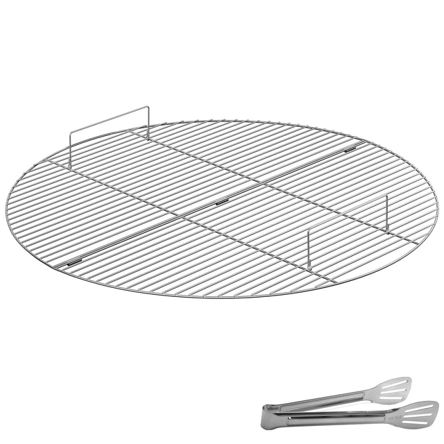 VEVOR ROUND COOKING Grate Stainless Steel Fire Pit Grill Grate Foldable