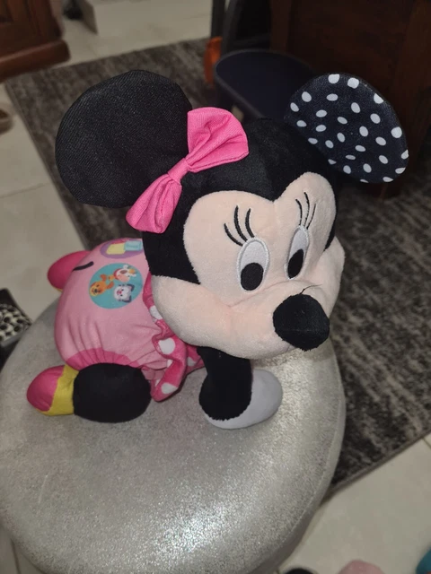 Minnie Mouse Crawl With Me Baby Clementoni Toddler Toy Plush Disney Learn Play