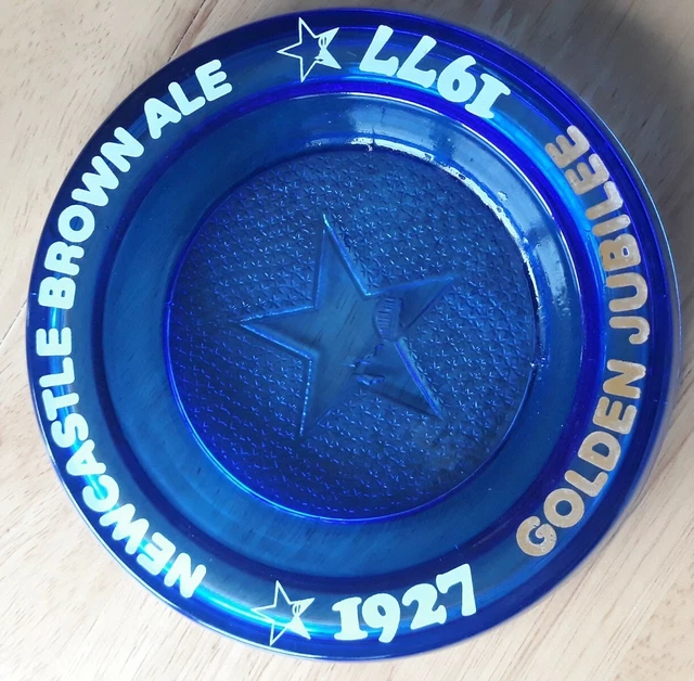 RARE VINTAGE NEWCASTLE Brown Ale Golden Jubilee 1977 Ashtray £30.00