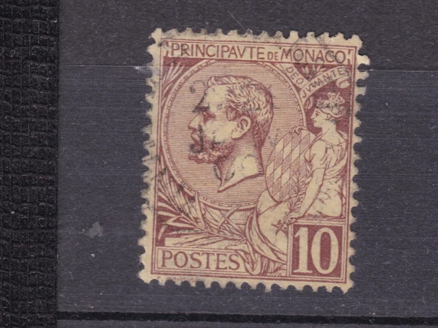 Monaco 1891/94 N°14-Obl.tb-Cote: 19 Euros-Voir Scan-M160