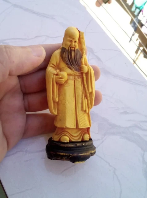 ❤️Vintage Asian Chinese Spiritual Figurine Statue 9 Cm