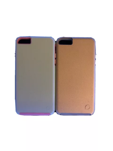 Iphone 6/6s Plus Cellairis Aero Grip Gold/opposite Attract Cases(2 For 1)