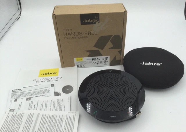 NEW JABRA SPEAK 410 MS 7410-109 USB Corded Speakerphone NICE Fast Free Shipping!