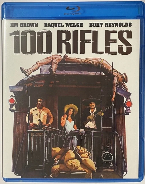 100 RIFLES (BLU-RAY) Burt Reynolds - Raquel Welch - Jim Brown - Classic ...