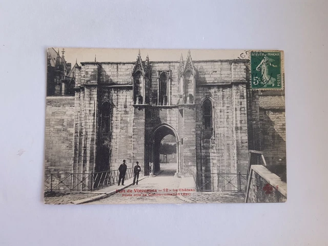 CPA Fort de vincennes, le chateau, 94, 75, 1907