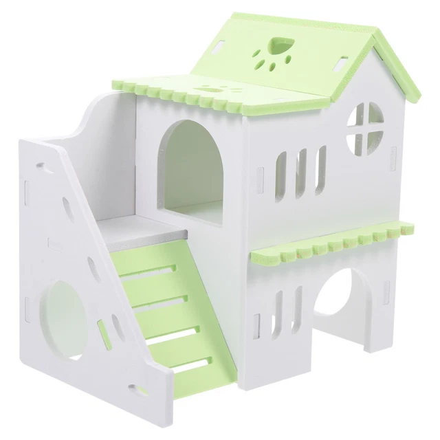 Double Layer Hamster Hut House Toy Sports Toys Hamster Hideout