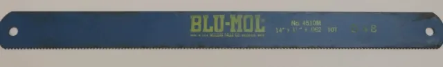 Blu-Mol #4510M Power Hacksaw Blade 14" x 1.25" X.062" 14 TPI, Made In USA, New