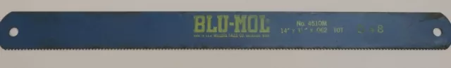 Blu-Mol #4510M Power Hacksaw Blade 14" x 1.25" X.062" 14 TPI, Made In USA, New
