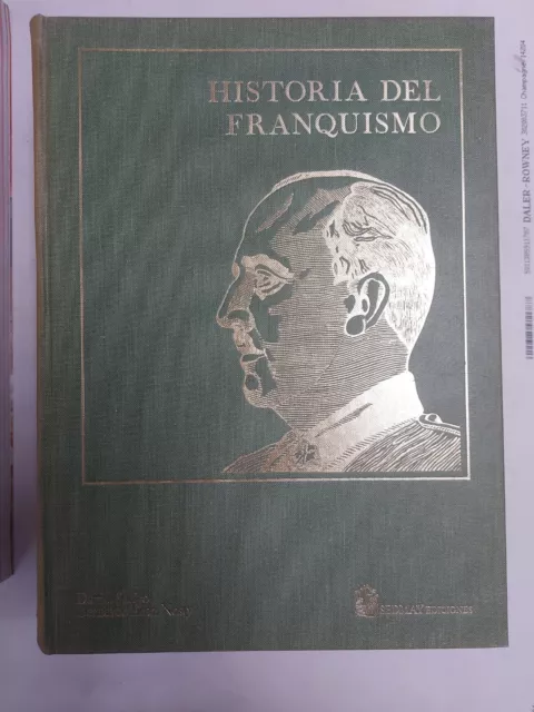 Libro antiguo Siglo XX 1977 Historia del Franquismo (4 Tomos)