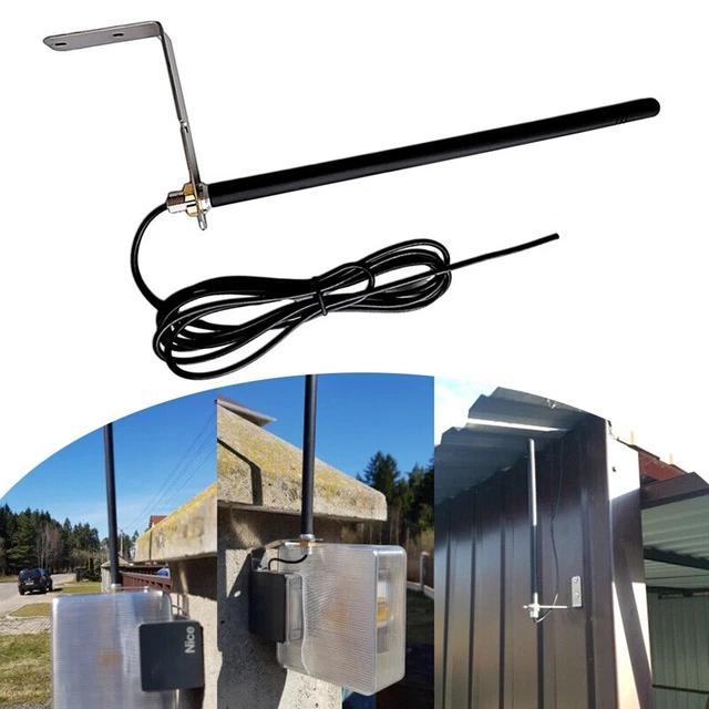 Antenna Esterno Antenna Ricevitore Espandibile 433 MHz Distanza Fino 150 M