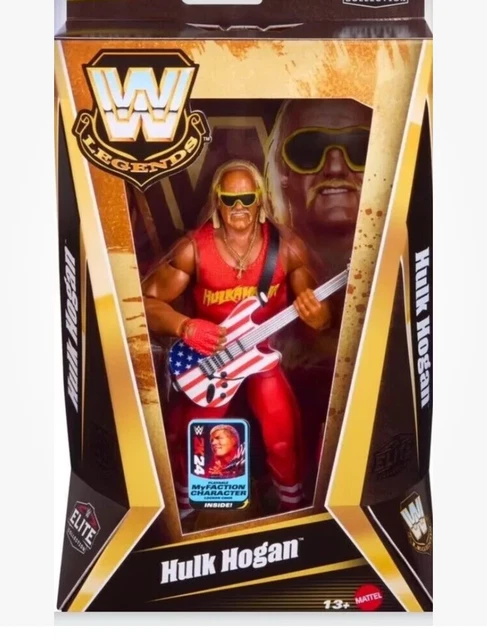 MATTEL TRUE FX Wwe Elite Collection Hulk Hogan 2021 Excellent Condition