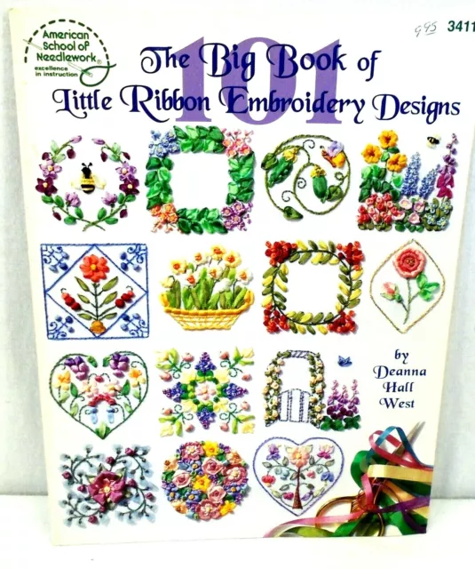 ASN 101 The Big Book of Little Ribbon Bordey Designs 3411 Deanna Hall West