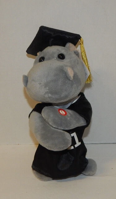 GRADUATION HIPPO 2021 Animated Singing Dancing To Celebrate 11 Inches