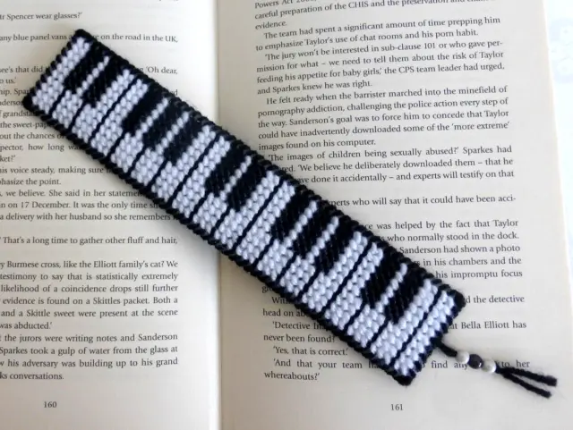 MUSIC Piano Keyboard - Handmade bookmark. Christmas, Birthday, Book lover gift
