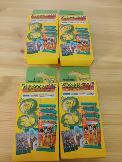 Lot Dragon Ball Universal Cards Cartes De Collection Neuf & Scellé PANINI