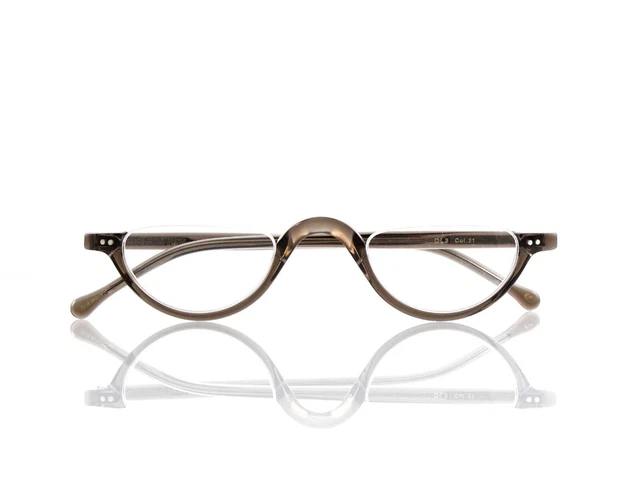 LESCA LUNETIER REF1 (Gray) Made in France Acetate EYE GLASSES 