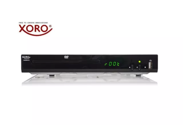 XORO HSD 8470 MPEG-4 DVD-Player, HDMI-Anschluss, USB-Mediaplayer