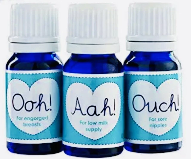 Natural Birthing Co Bosom Buddies 3 aceites embarazo lactancia materna regalo 4 madres 2B.