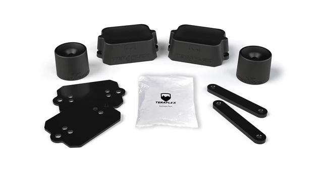 TeraFlex for Jeep JL/JLU 2 Inch Front and Rear Bump Stop Strike Pad Kit 18-Pres