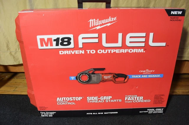 Milwaukee Pipe Threader w/ ONE-KEY Model 2874-20   BARE TOOL   NEVER USED