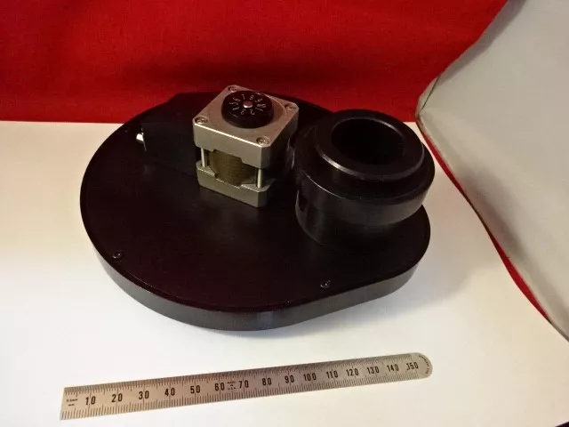 Leica Dmr Germany Motorized Filter Change Wheel Lin Microscope Part Optics 98-11