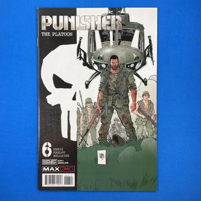 PUNISHER The Platoon #6 Last Issue Finale Marvel MAX Comics 2018 Garth Ennis