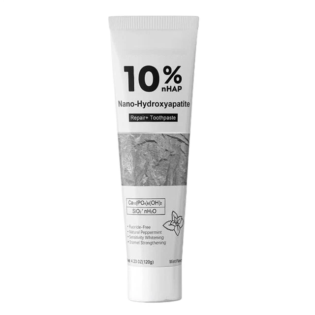 10% HAP NANO-HYDROXYAPATITE Toothpaste Remove Deep Clean For Sensitive ...