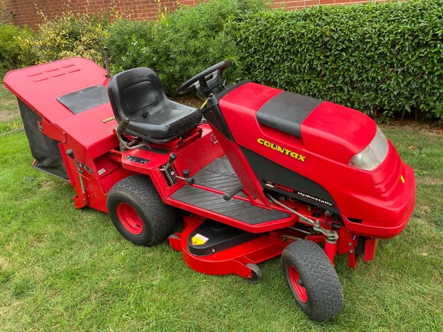 COUNTAX C400H RIDE on Mower with Power grass collector £1,128.70 ...